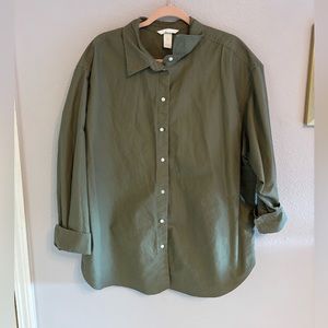 H&M Button Down Shirt, Large